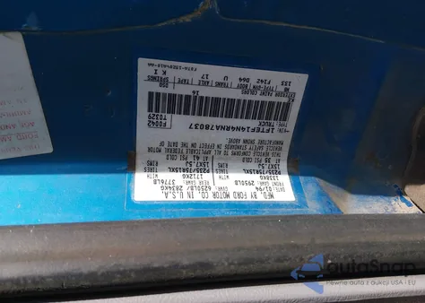 1994 Ford F150 z USA, uszkodzony, nr VIN 1FTEF14N4RNA78037